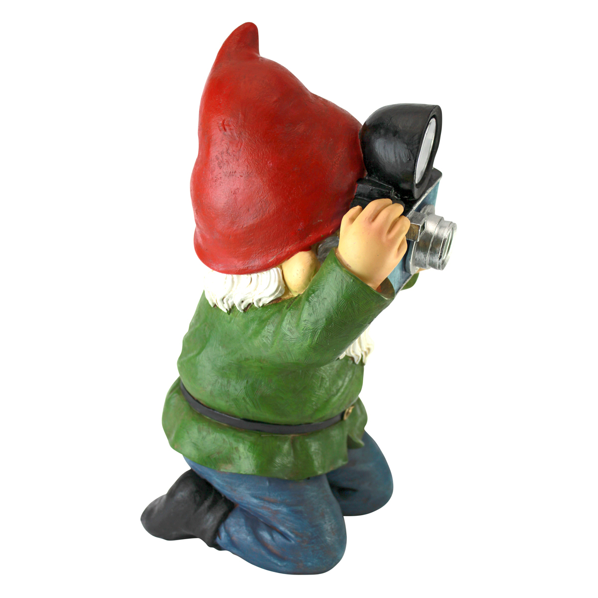 Image Thumbnail for Smile For Me Solar Gnome Statue